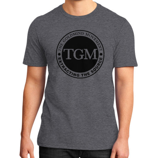District T-Shirt (on man) Heather charcoal dipi