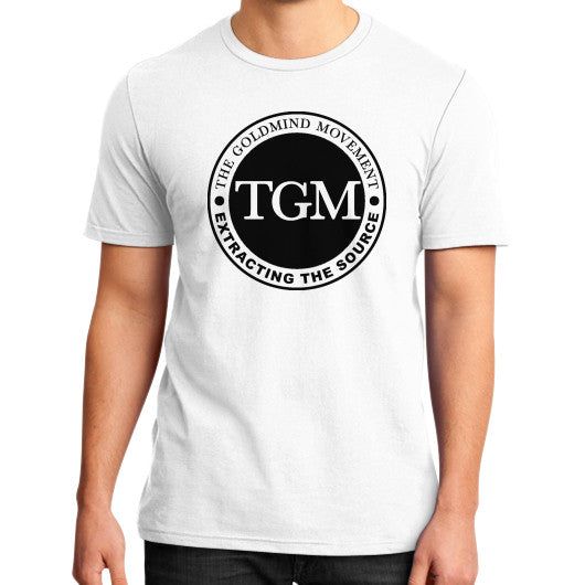 District T-Shirt (on man) White dipi