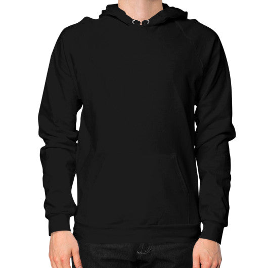 Hoodie (on man) Black dipi