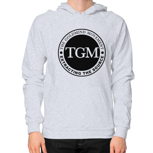 Hoodie (on man) Heather grey dipi