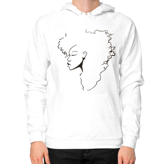 Hoodie (on man) White - dipi