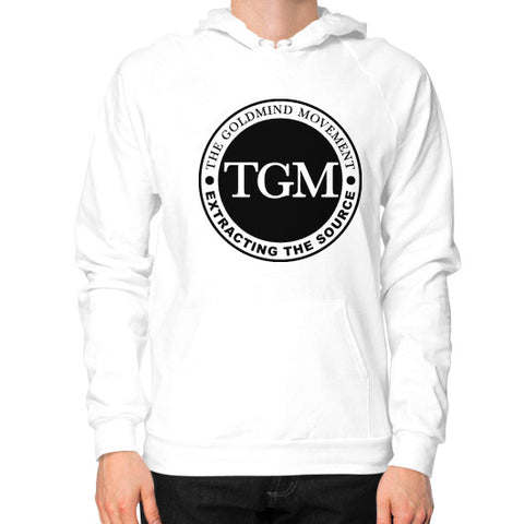 Hoodie (on man) White dipi