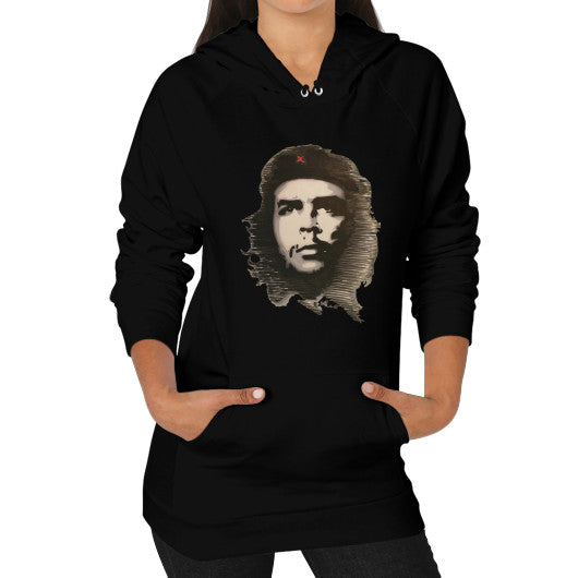 Hoodie (on woman) Black - dipi