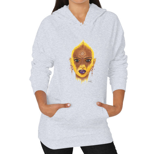 Hoodie (on woman) Heather grey - dipi