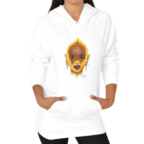 Hoodie (on woman) White - dipi