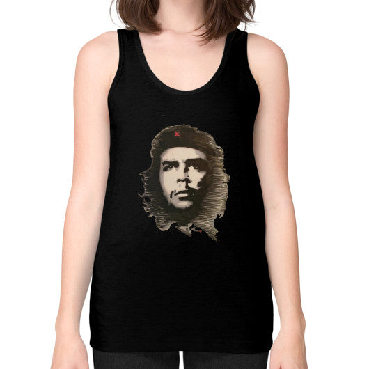 Unisex Fine Jersey Tank (on woman) Black - dipi