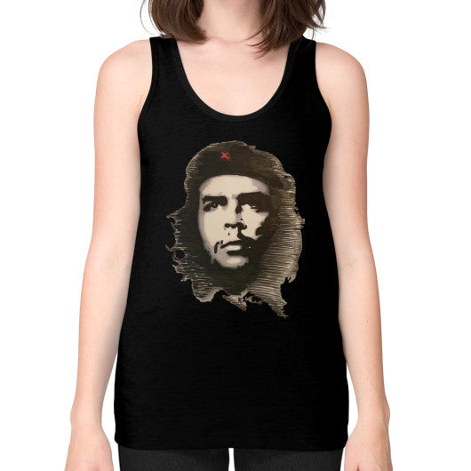 Unisex Fine Jersey Tank (on woman) Black - dipi