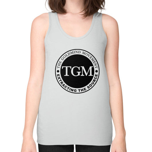 Unisex Fine Jersey Tank (on woman) Silver dipi