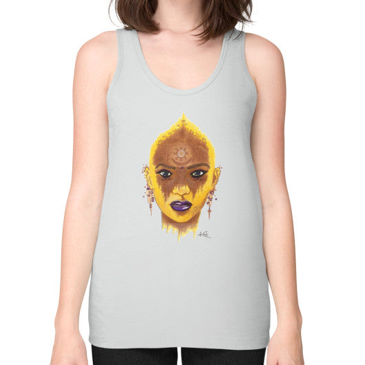 Unisex Fine Jersey Tank (on woman) Silver - dipi