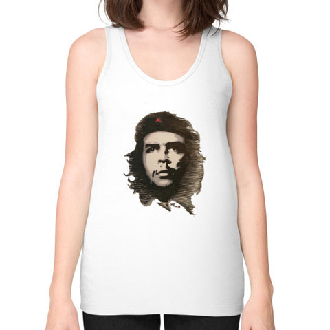 Unisex Fine Jersey Tank (on woman) White - dipi