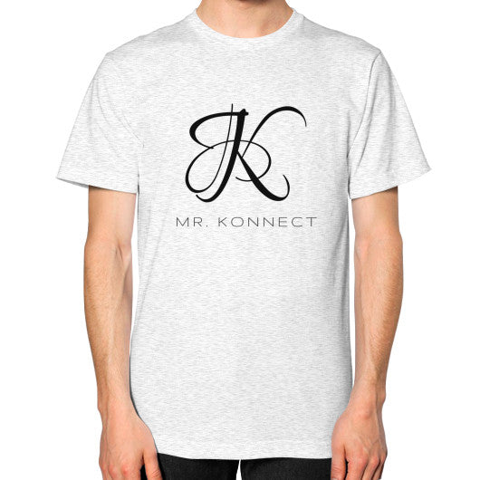 Unisex T-Shirt (on man) Ash grey dipi