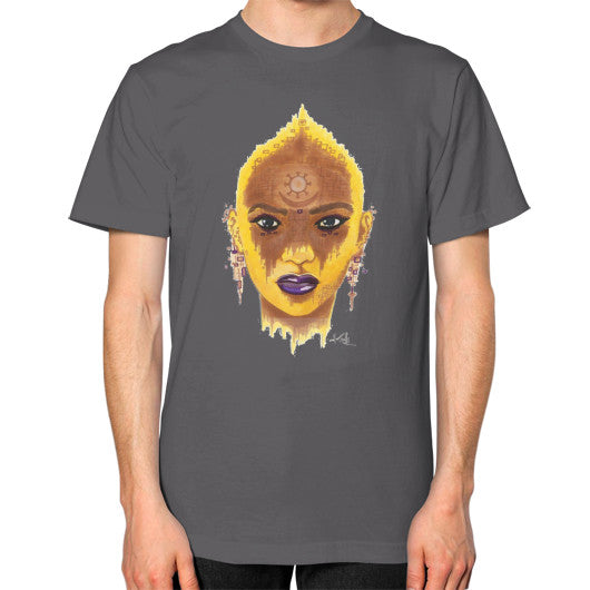 Unisex T-Shirt (on man) Asphalt - dipi