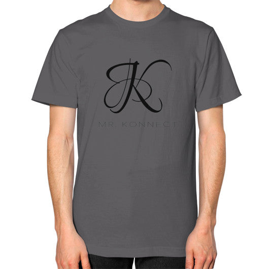 Unisex T-Shirt (on man) Asphalt dipi