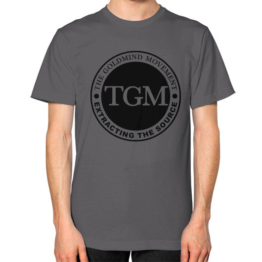 Unisex T-Shirt (on man) Asphalt dipi