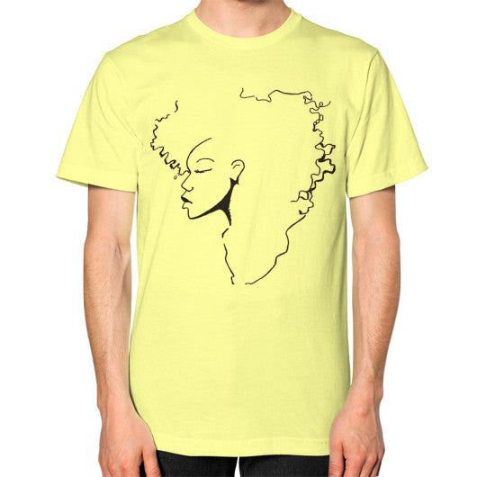 Unisex T-Shirt (on man) Lemon - dipi