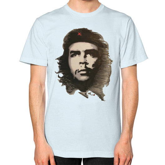 Unisex T-Shirt (on man) Light blue - dipi