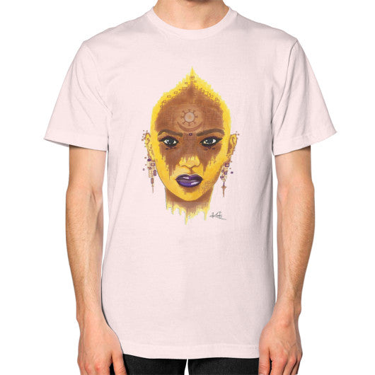 Unisex T-Shirt (on man) Light pink - dipi