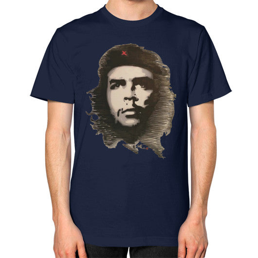Unisex T-Shirt (on man) Navy - dipi