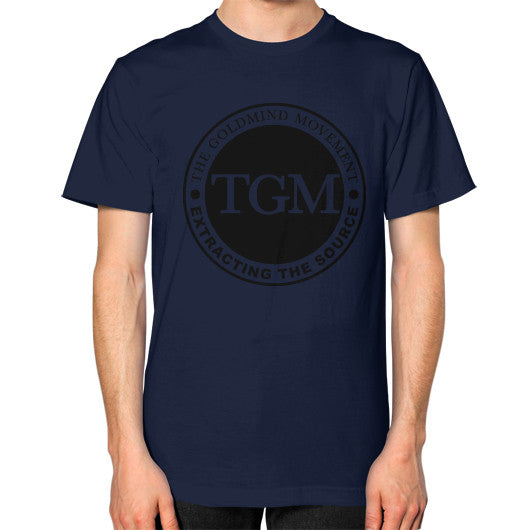 Unisex T-Shirt (on man) Navy dipi