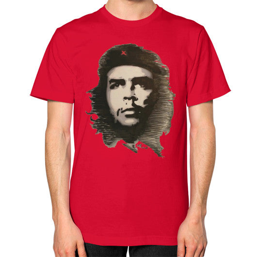 Unisex T-Shirt (on man) Red - dipi