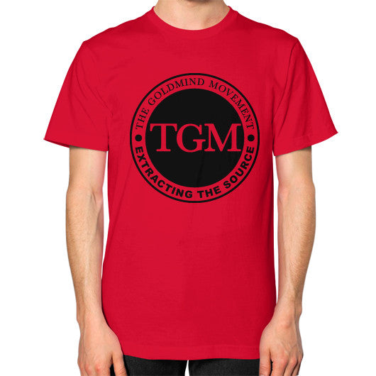 Unisex T-Shirt (on man) Red dipi