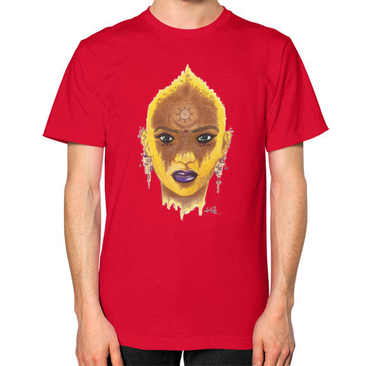 Unisex T-Shirt (on man) Red - dipi