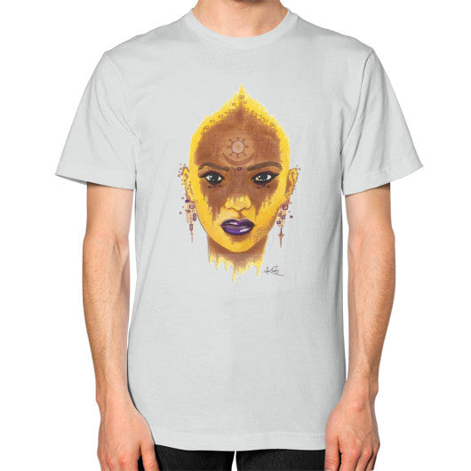 Unisex T-Shirt (on man) Silver - dipi