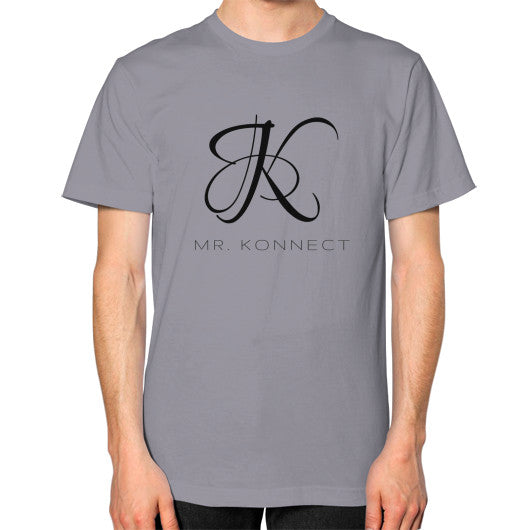 Unisex T-Shirt (on man) Slate dipi