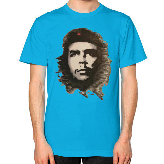 Unisex T-Shirt (on man) Teal - dipi