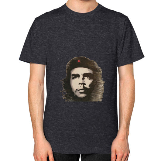 Unisex T-Shirt (on man) Tri-Blend Black - dipi