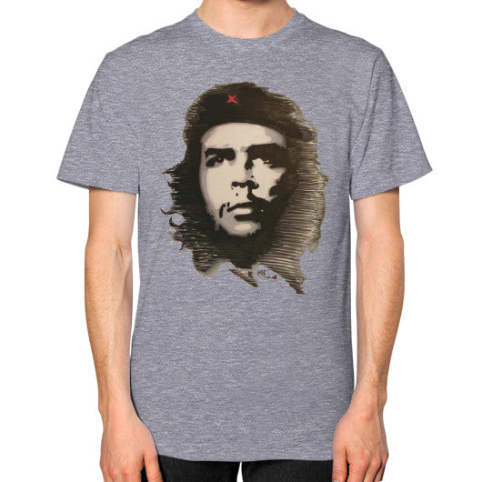 Unisex T-Shirt (on man) Tri-Blend Grey - dipi