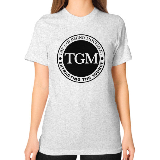 Unisex T-Shirt (on woman) Ash grey dipi