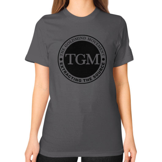 Unisex T-Shirt (on woman) Asphalt dipi