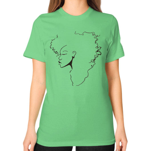 Unisex T-Shirt (on woman) Grass - dipi