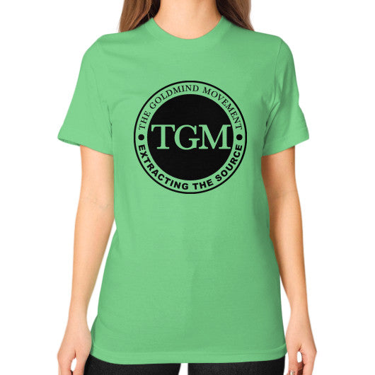 Unisex T-Shirt (on woman) Grass dipi