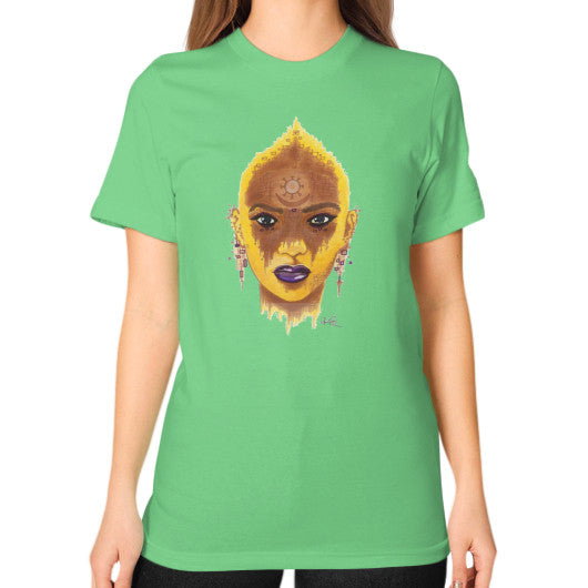 Unisex T-Shirt (on woman) Grass - dipi