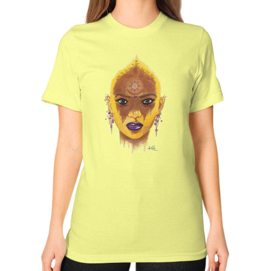 Unisex T-Shirt (on woman) Lemon - dipi