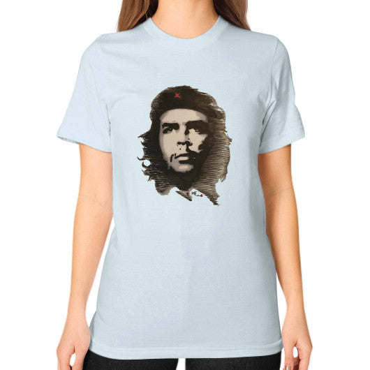 Unisex T-Shirt (on woman) Light blue - dipi