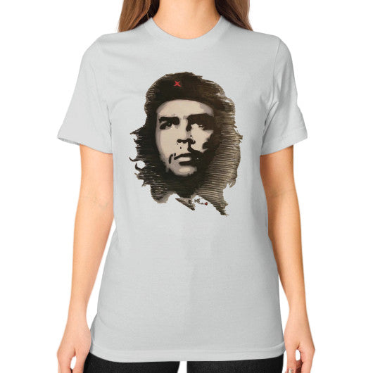 Unisex T-Shirt (on woman) Silver - dipi