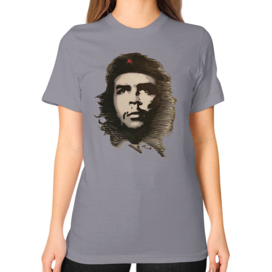 Unisex T-Shirt (on woman) Slate - dipi