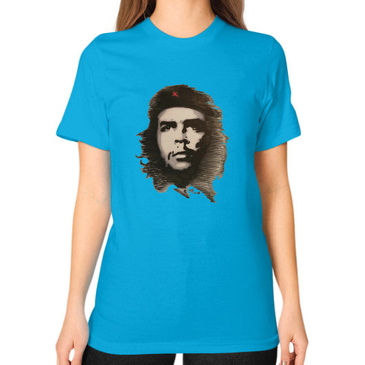 Unisex T-Shirt (on woman) Teal - dipi