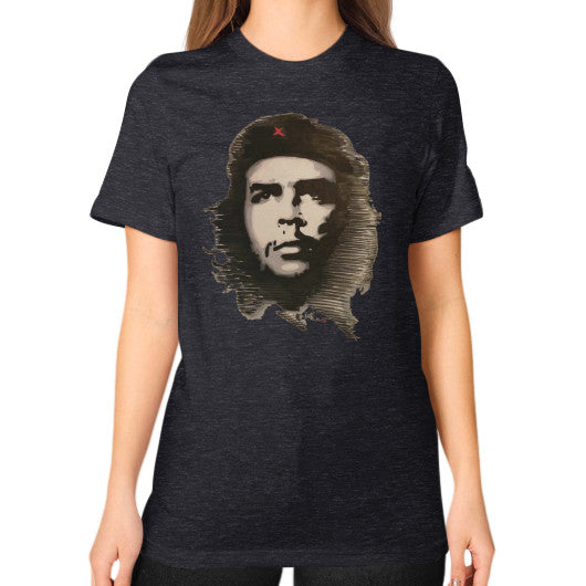 Unisex T-Shirt (on woman) Tri-Blend Black - dipi