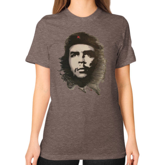 Unisex T-Shirt (on woman) Tri-Blend Coffee - dipi