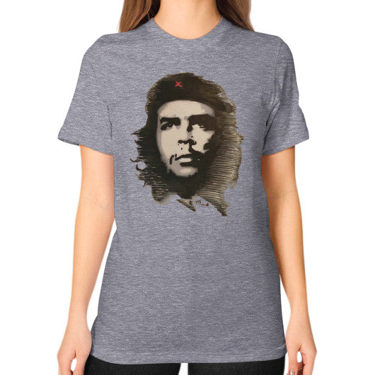 Unisex T-Shirt (on woman) Tri-Blend Grey - dipi