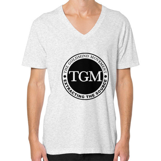 V-Neck (on man) Ash grey dipi