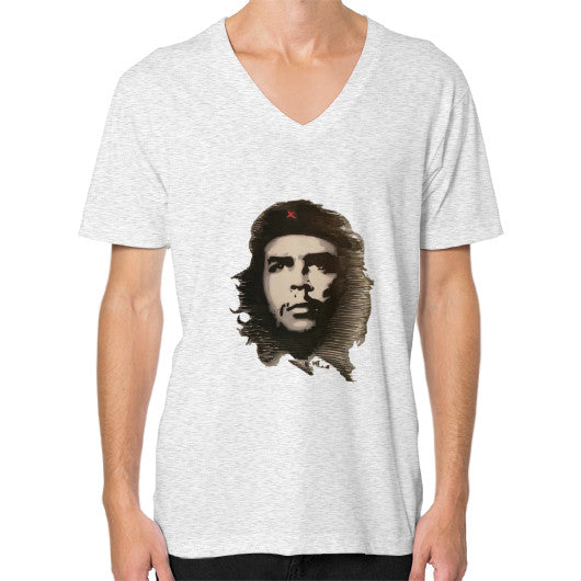V-Neck (on man) Ash grey - dipi