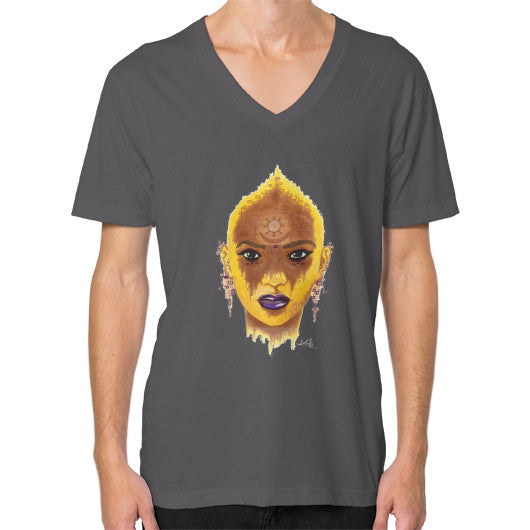 V-Neck (on man) Asphalt - dipi