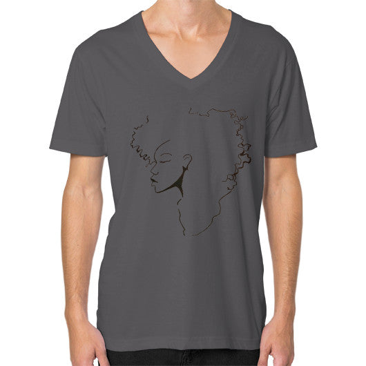 V-Neck (on man) Asphalt - dipi