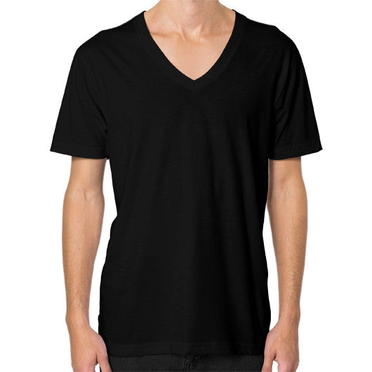 V-Neck (on man) Black dipi