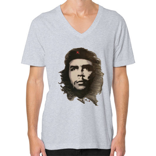 V-Neck (on man) Heather grey - dipi
